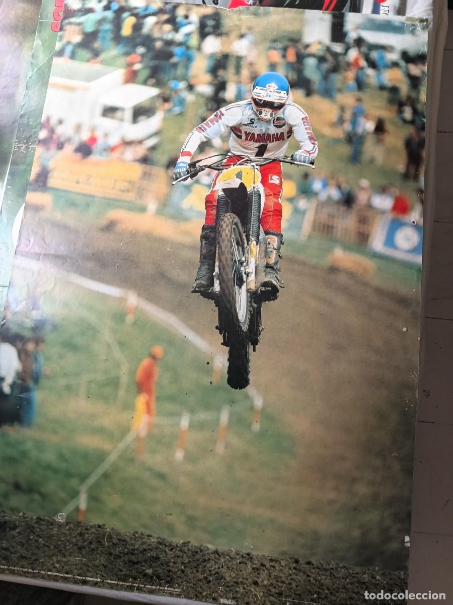 Coleccionismo deportivo: Poster YAMAHA . Motocross . HAKAN CARLQUIST .