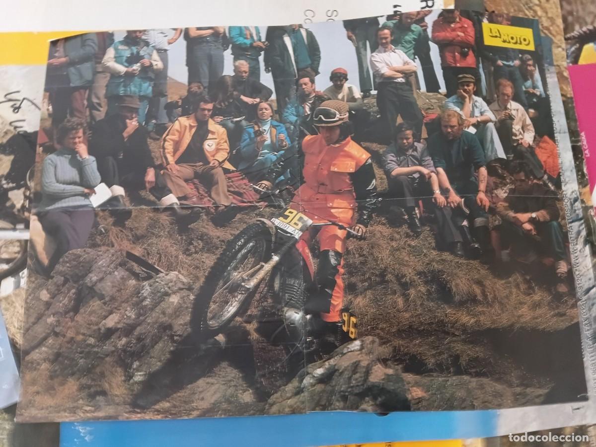 Coleccionismo deportivo: Poster de moto . MONTESA JAIME SUBIRA .