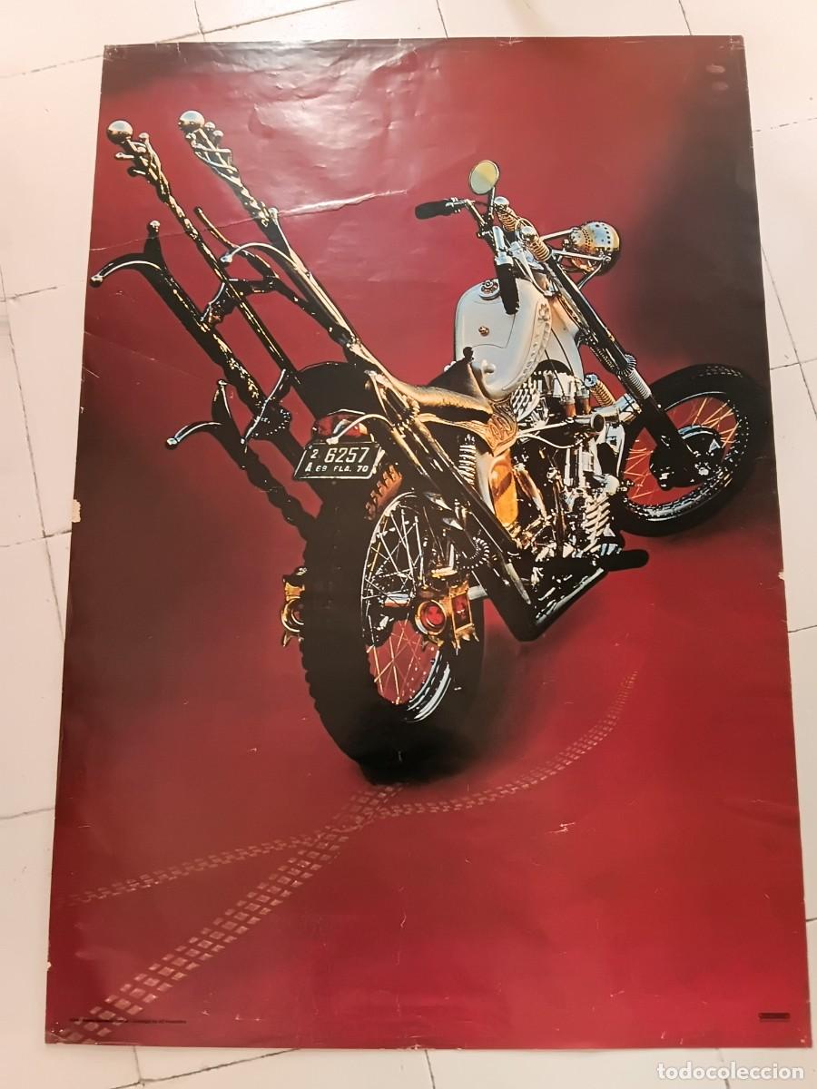 Coleccionismo deportivo: Poster de moto . CHOPPER . HARLEY DAVIDSON SPECIAL .