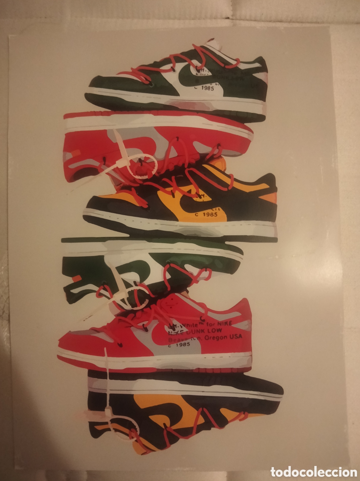 Coleccionismo deportivo: Lamina Nike link low