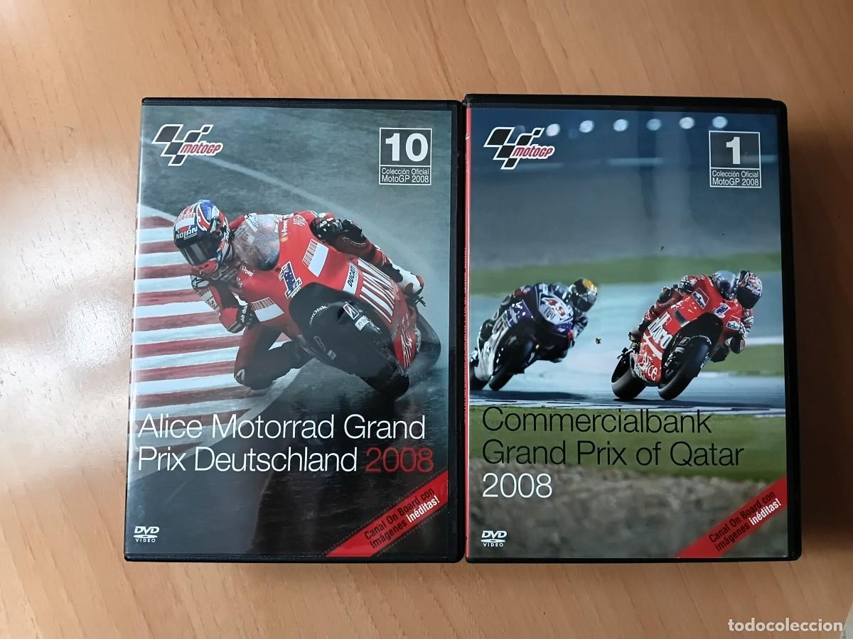 Coleccionismo deportivo: DVD motos . Mundial de Velocidad 2008 .