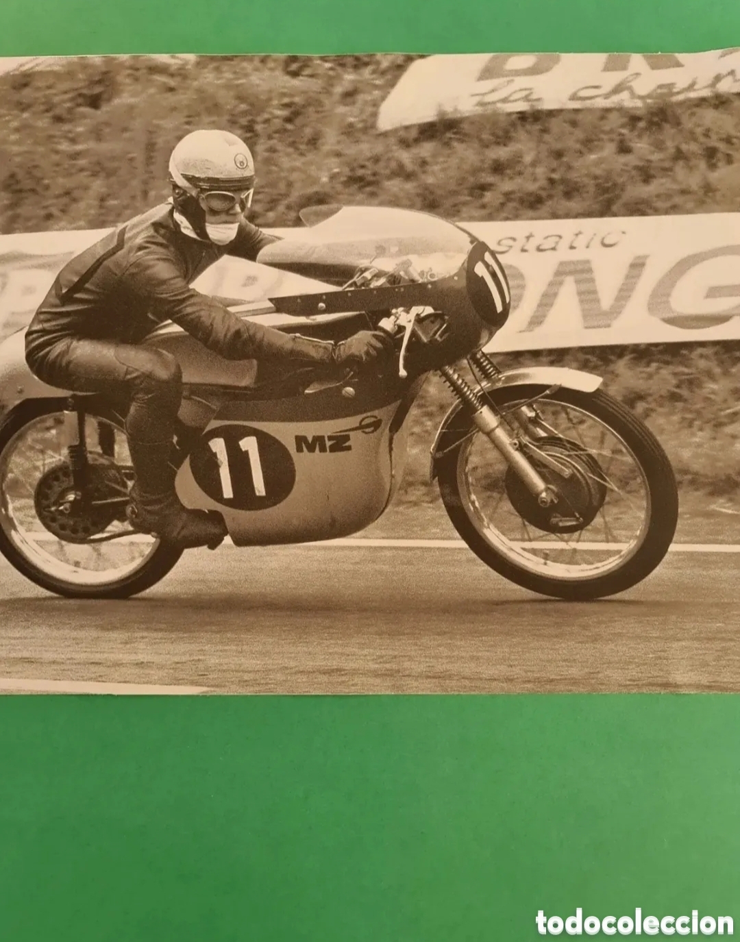 Collezionismo sportivo: Foto cartel, piloto motos GP. DEREK WOODMAN.
