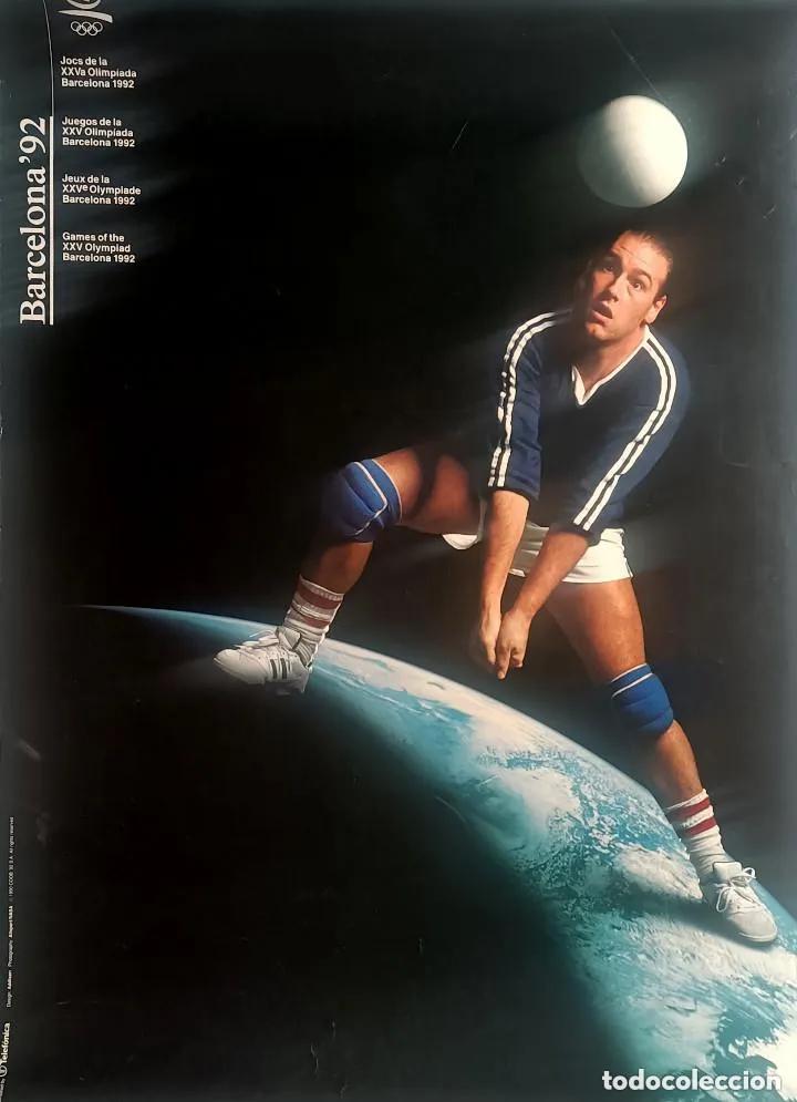 Collezionismo sportivo: Cartel Poster Original Olimpiadas Barcelona 92 50 x70