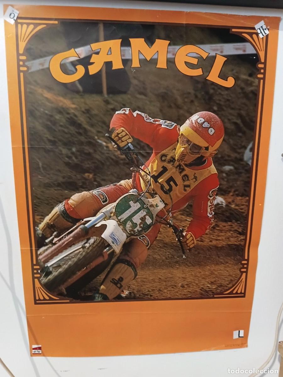 Coleccionismo deportivo: Poster de moto . MONTESA .Fernando Mu&ntilde;oz .