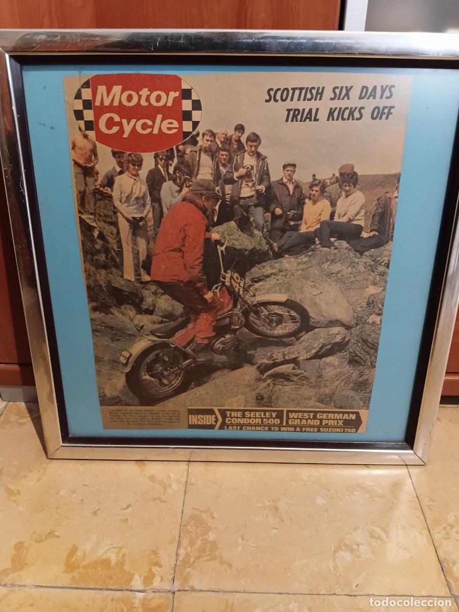 Coleccionismo deportivo: Portada revista inglesa . MOTOR CYCLE .