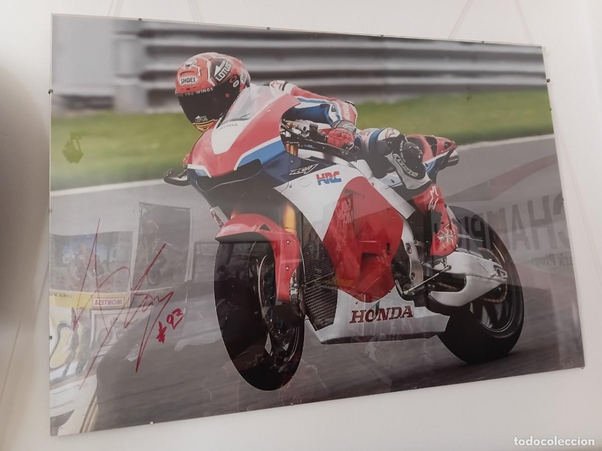 Coleccionismo deportivo: Poster de moto . HONDA . Marc Marquez .