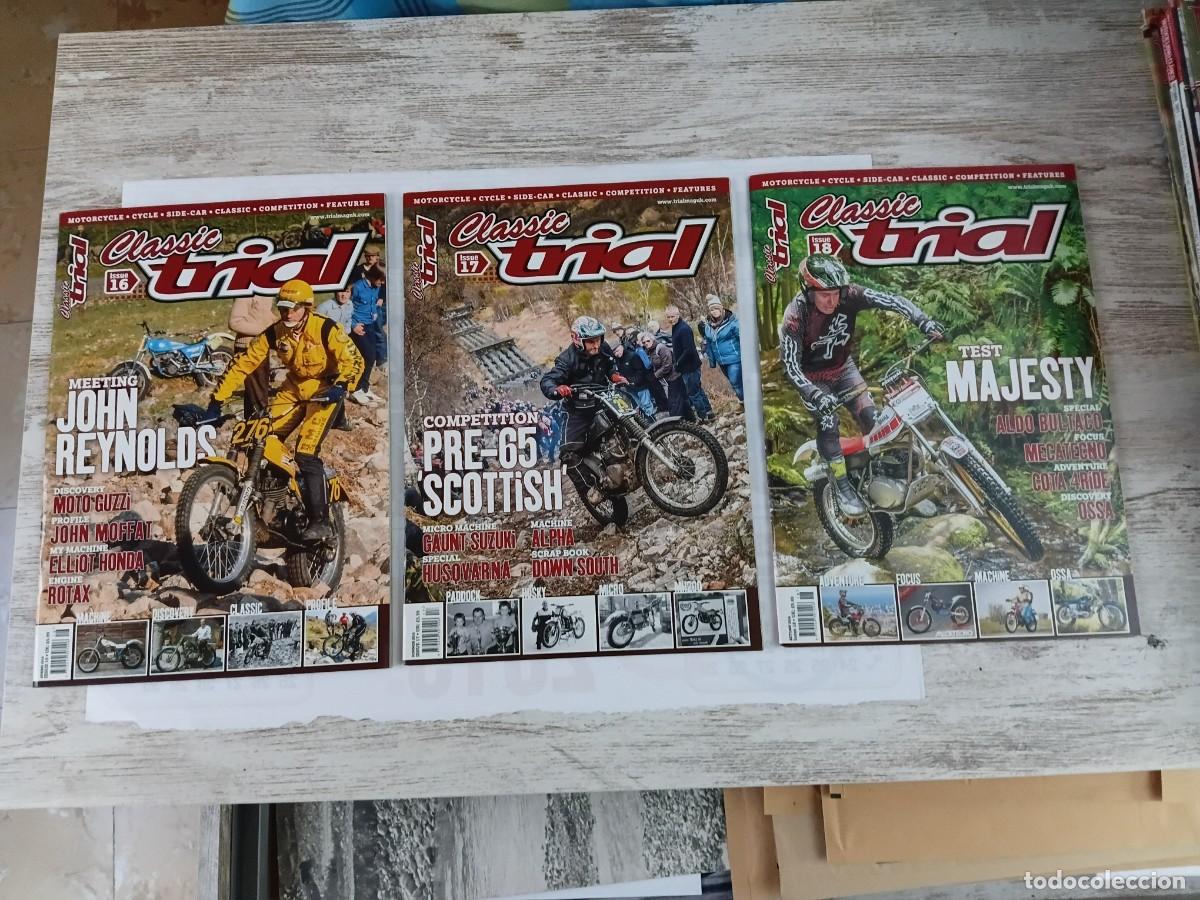 Colecionismo desportivo: Lote de 3 revistas . CLASSIC TRIAL .