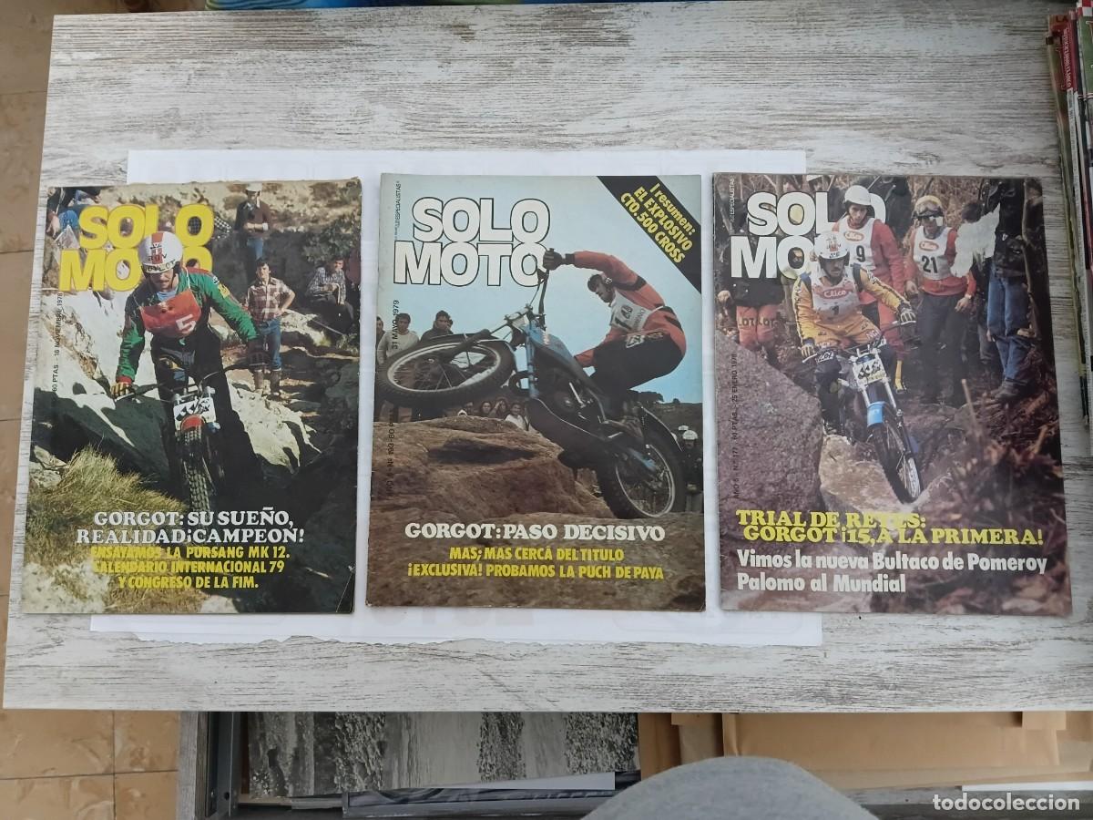 Sports collectibles: Lote de 3 revistas moto . BULTACO Sherpa 350 . TONI GORGOT .