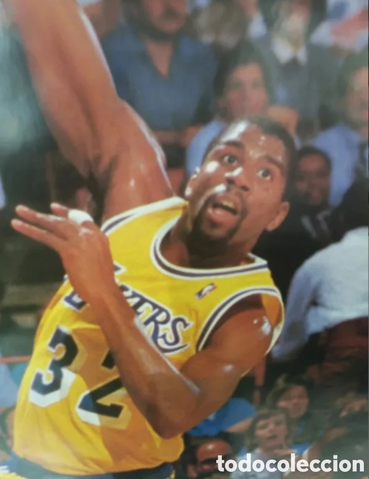 Coleccionismo deportivo: P&oacute;ster MAGIC JOHNSON NUEVO A ESTRENAR - Foto 3