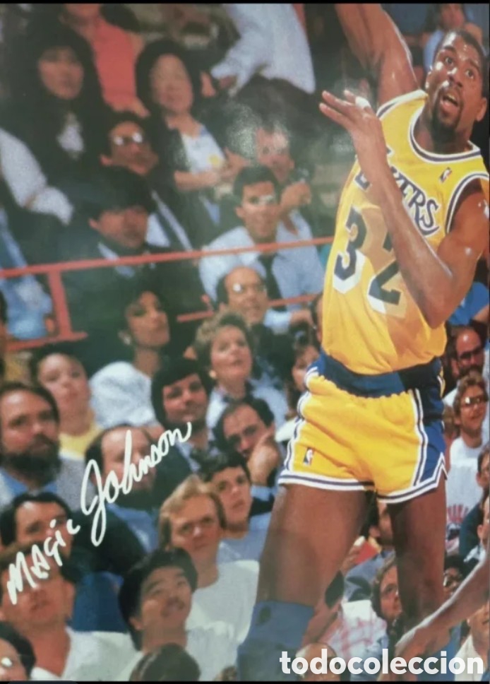 Coleccionismo deportivo: P&oacute;ster MAGIC JOHNSON NUEVO A ESTRENAR - Foto 1