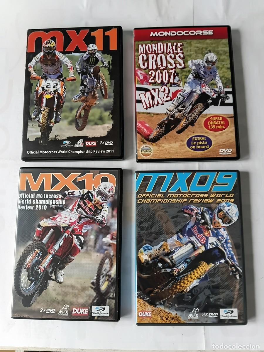 Coleccionismo deportivo: Lote de 4 DVD . Mundial de Motocross . 2007-2009-2010-2011 .