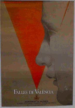 Carteles feria: CARTEL FALLAS DE VALENCIA 1987 - Foto 1