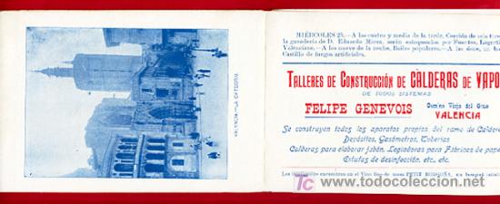 Carteles feria: PROGRAMA DE FERIA DE VALENCIA, JULIO 1906 , ORIGINAL - Foto 3