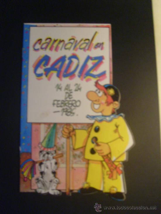 Carteles feria: programa carnaval cadiz - Foto 1