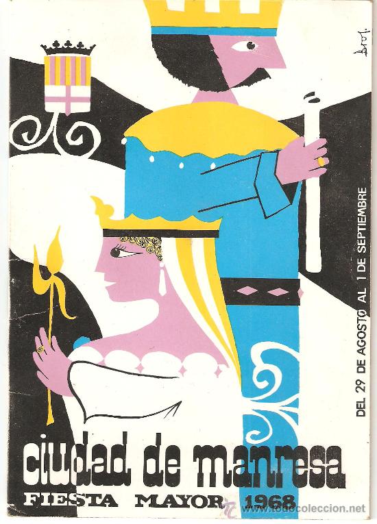 Carteles feria: PROGRAMA , FIESTA MAYOR DE MANRESA - Foto 1