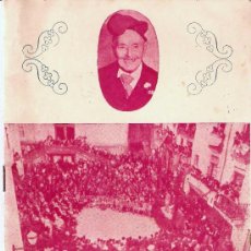 Carteles Feria: L`HOMENATGE A LA VELLESA DE ST. HILARI SACALM , AÑO 1954