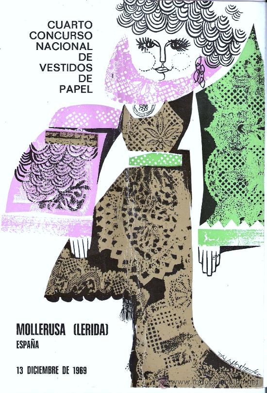 Carteles feria: PROGRAMA DE MOLLERUSA DICIEMBRE DE 1969 - Foto 1