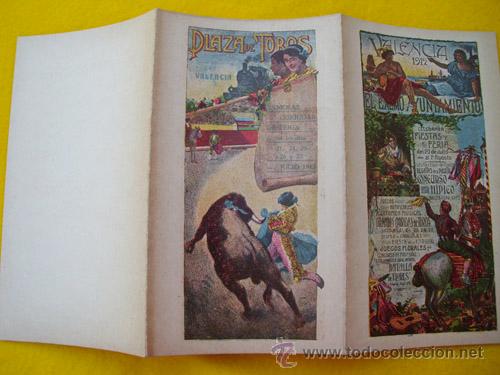 Carteles feria: Programa Oficial : GRAN FERIA DE VALENCIA 1912 - Foto 1