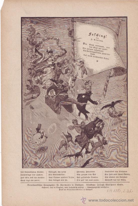 Carteles feria: Carnaval (1887) - Foto 1