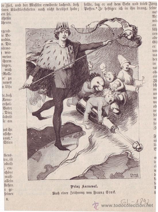 Carteles feria: Carnaval (1892) - Foto 1