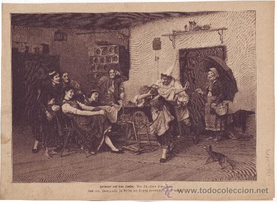 Carteles feria: Carnaval (1884) - Foto 1