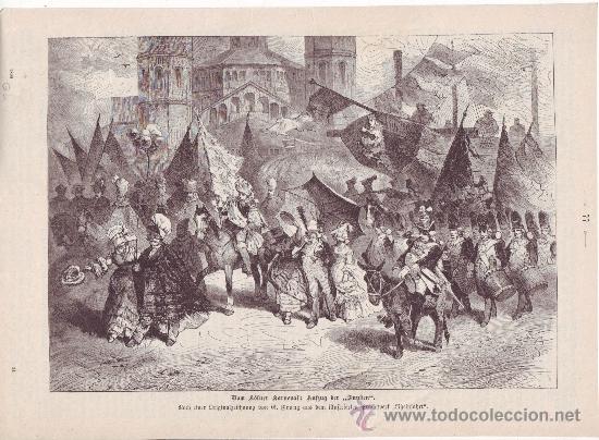 Carteles feria: Carnaval (1898) - Foto 1