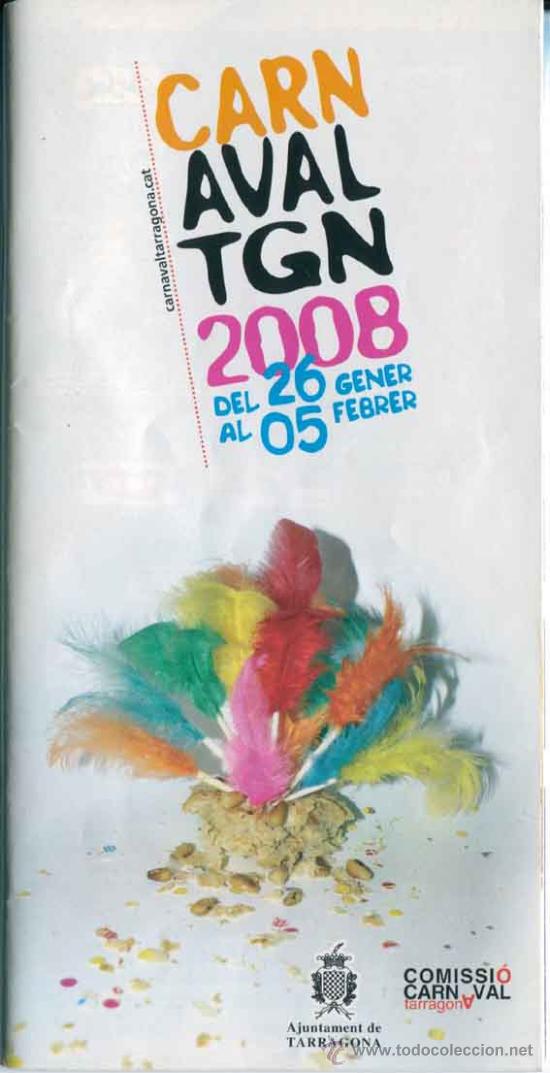 Carteles feria: Programa Carnaval Tarragona 2008 - Foto 1