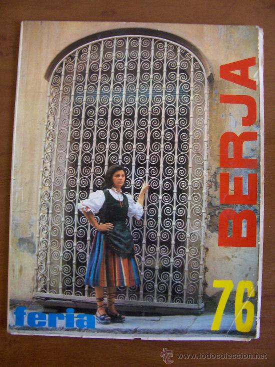 Carteles feria: LIBRO PROGRAMA FERIA Y FIESTAS DE BERJA ALMERIA DE 1976 - Foto 1