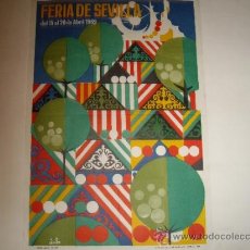 Carteles Feria: FERIA SEVILLA 1969. Lote 36301816