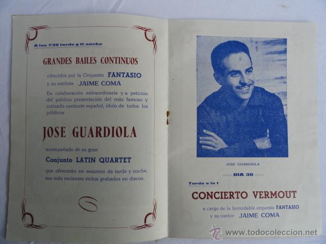 Carteles feria: PROGRAMA FIESTA MAYOR CAMBRILS. A&Ntilde;O 1964. - Foto 2