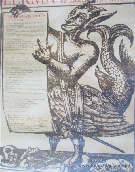 Carteles feria: Fiesta barroca -- Lerma 2001 - Foto 2