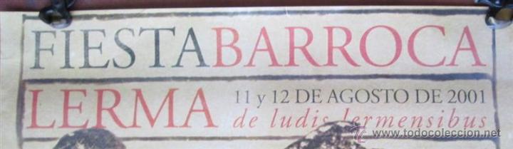 Carteles feria: Fiesta barroca -- Lerma 2001 - Foto 3