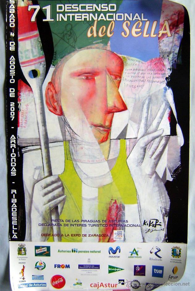 Carteles Feria: CARTEL 71 DESCENSO INTERNACIONAL DEL SELLA 2007. ASTURIAS