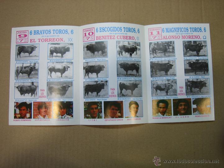 Carteles feria: Programa de banderillas. Plaza de toros de Antequera - Foto 2