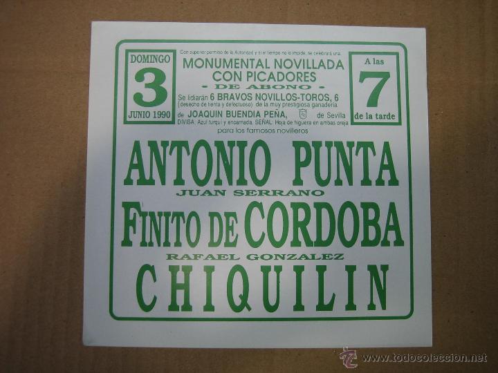 Carteles feria: Programa de banderillas. Plaza de toros de M&aacute;laga - Foto 2
