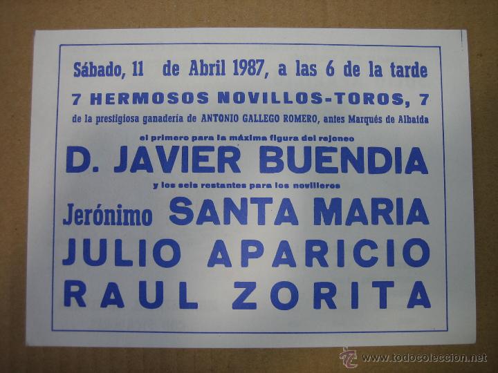 Carteles feria: Programa de banderillas. Plaza de toros de Ubeda - Foto 2