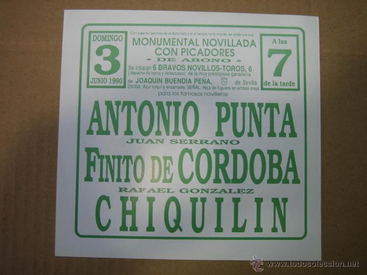 Carteles feria: Programa de banderillas. Plaza de toros de M&aacute;laga - Foto 2
