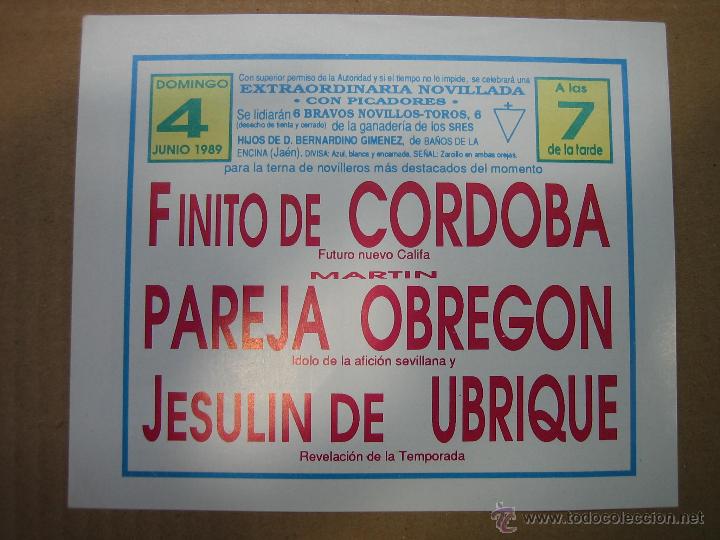 Carteles feria: Programa de banderillas. Plaza de toros de Antequera - Foto 2