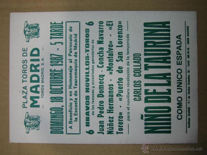 Carteles feria: Programa de mano estampa del Ni&ntilde;o de la Taurina - Foto 2