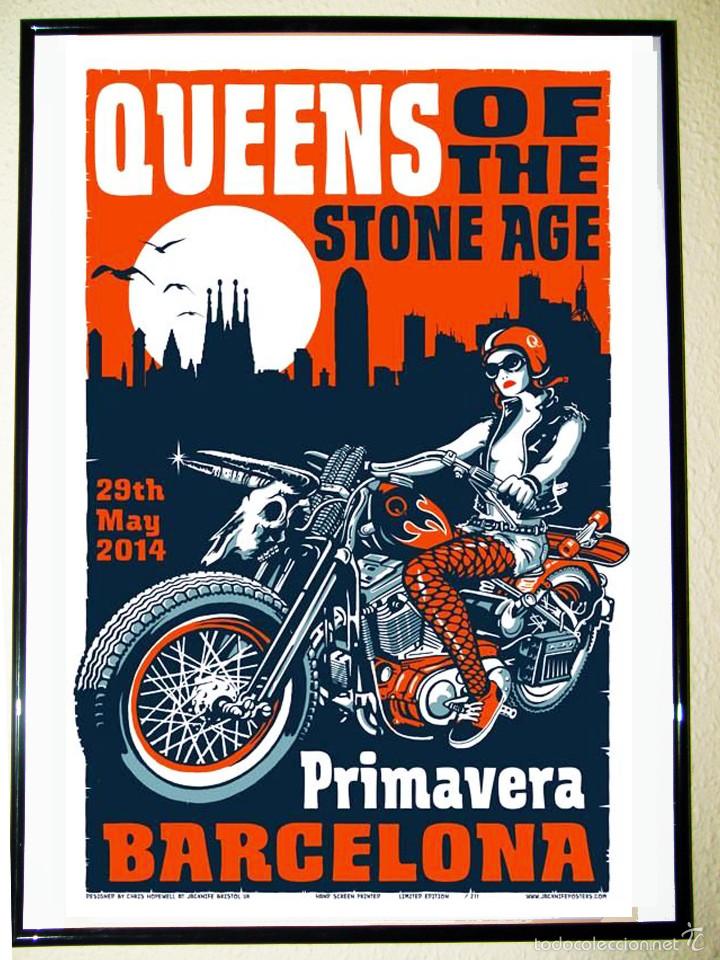 poster cartel de concierto de - queen of the st - Comprar Carteles ... Queens Of The Stone Age Poster 2014