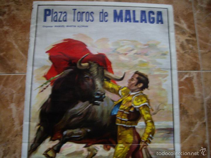 Carteles feria: PLAZA DE TOROS DE MALAGA 1979 - Foto 2