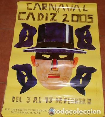 Carteles feria: CARTEL DEL CARNAVAL DE C&Aacute;DIZ, DE 2005 - Foto 1