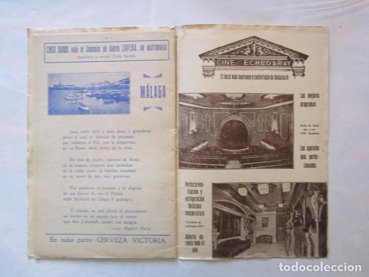 Carteles feria: PROGRAMA MALAGA EN FIESTAS 1935 - Foto 2