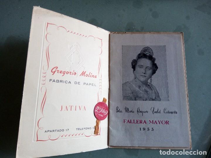 Carteles feria: Programa oficial gran semana fallera 1955 - Foto 2