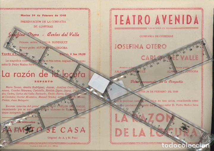 Carteles feria: TEATRO AVENIDA A&Ntilde;O 1948 - Foto 1