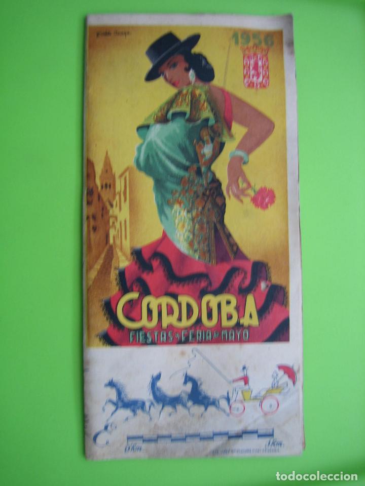 Carteles feria: Programa de feria de La Salud. Cordoba 1956 - Foto 1