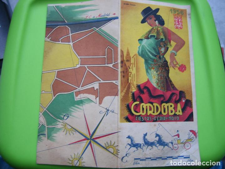 Carteles feria: Programa de feria de La Salud. Cordoba 1956 - Foto 2