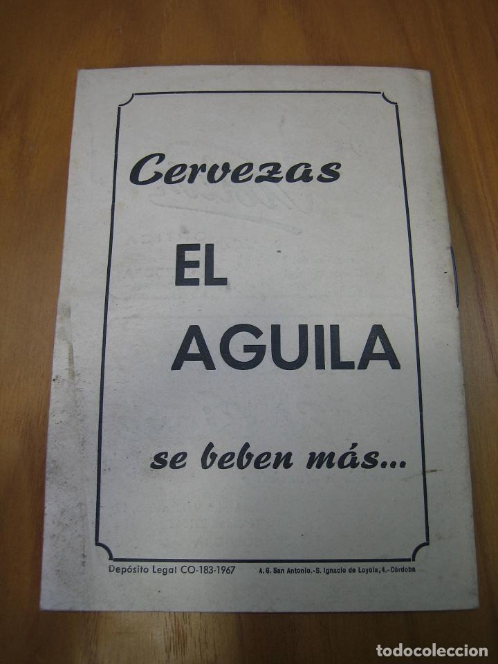 Carteles feria: Programa c&iacute;rculo taurino de C&oacute;rdoba 1967 - Foto 2