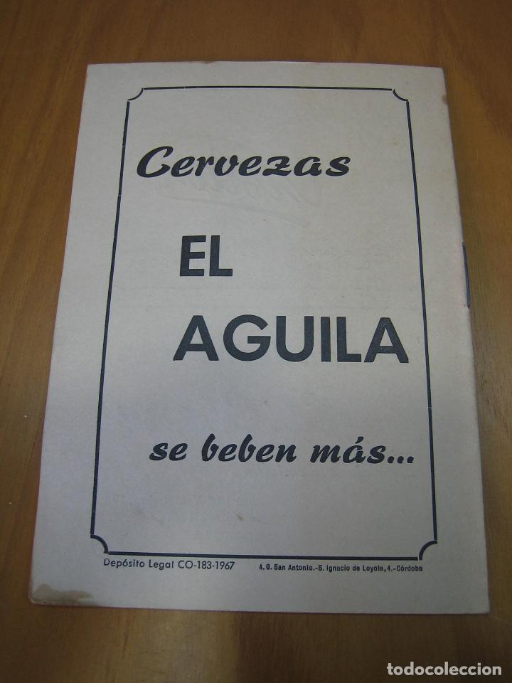 Carteles feria: Programa c&iacute;rculo taurino de C&oacute;rdoba 1967 - Foto 2