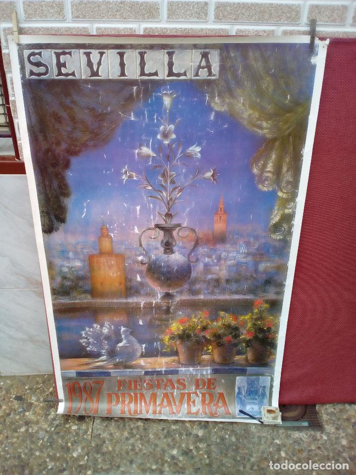 Carteles feria: fiestas de primavera 1987 - Foto 1
